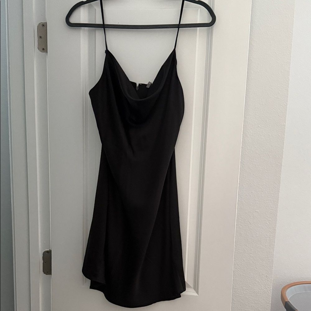 Urban Outfitters Black Mini Dress with Spaghetti Straps